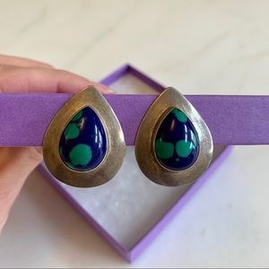 Vintage Selena Jake Sterling Silver Earrings